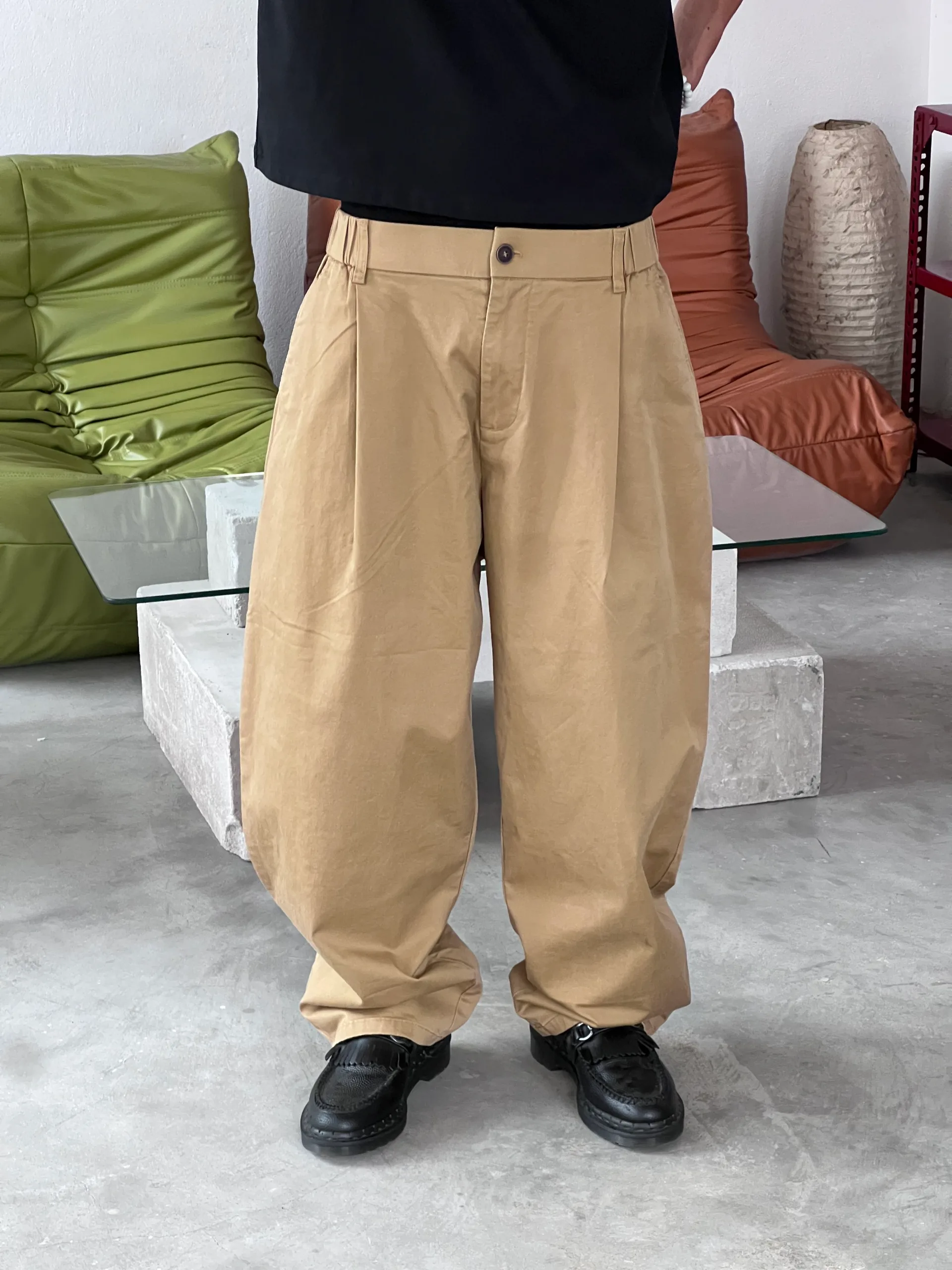 Balloon Pleated Pant