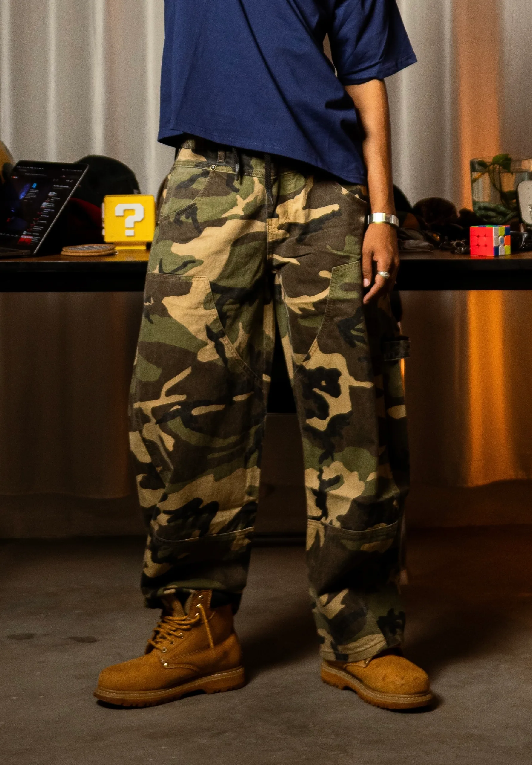 Baggy Barrel Camo Pants