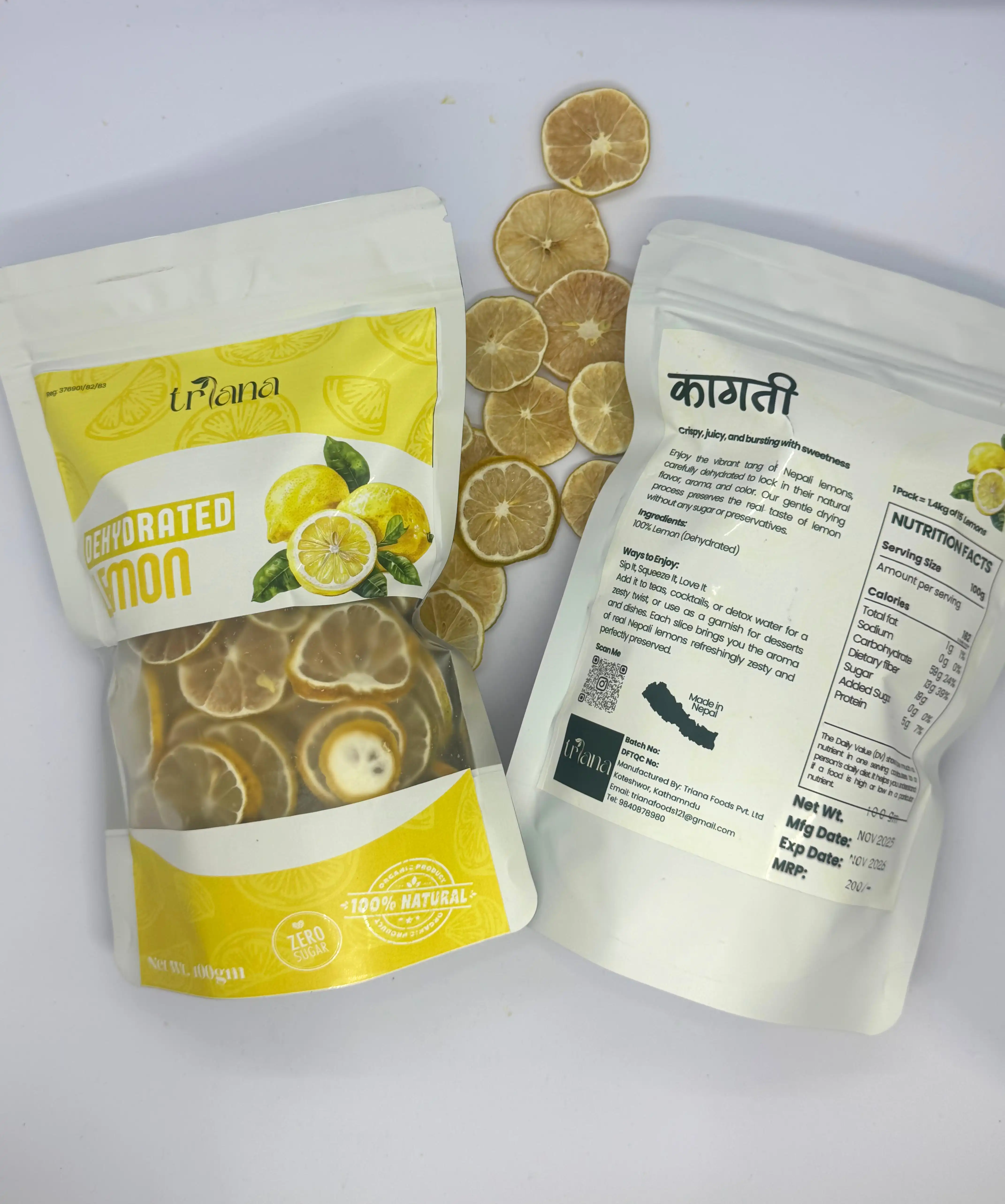 Product image of Dehydrated Lemon (100gm)