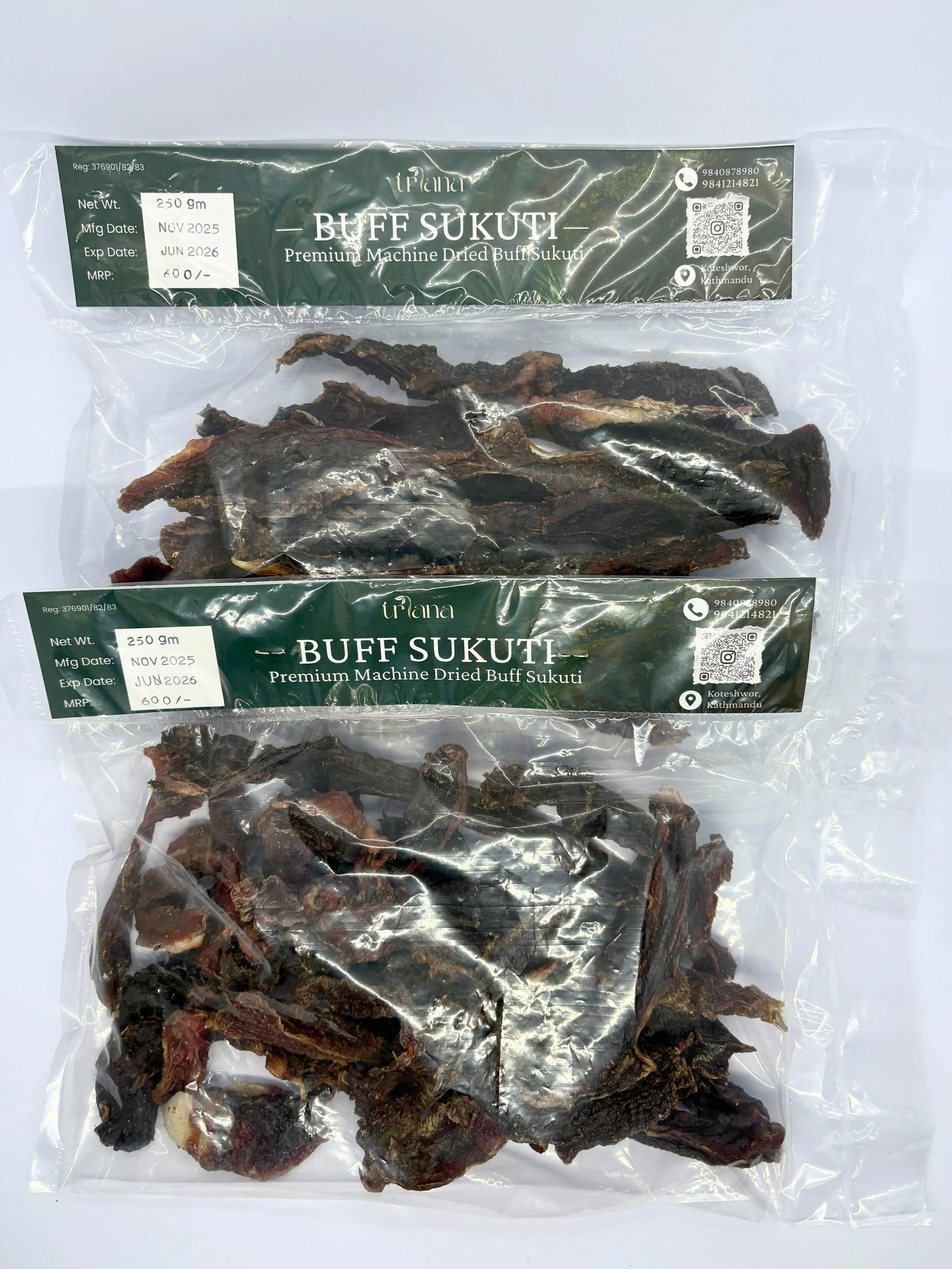 Product image of Buff Sukuti --250gm (Machine Dried)