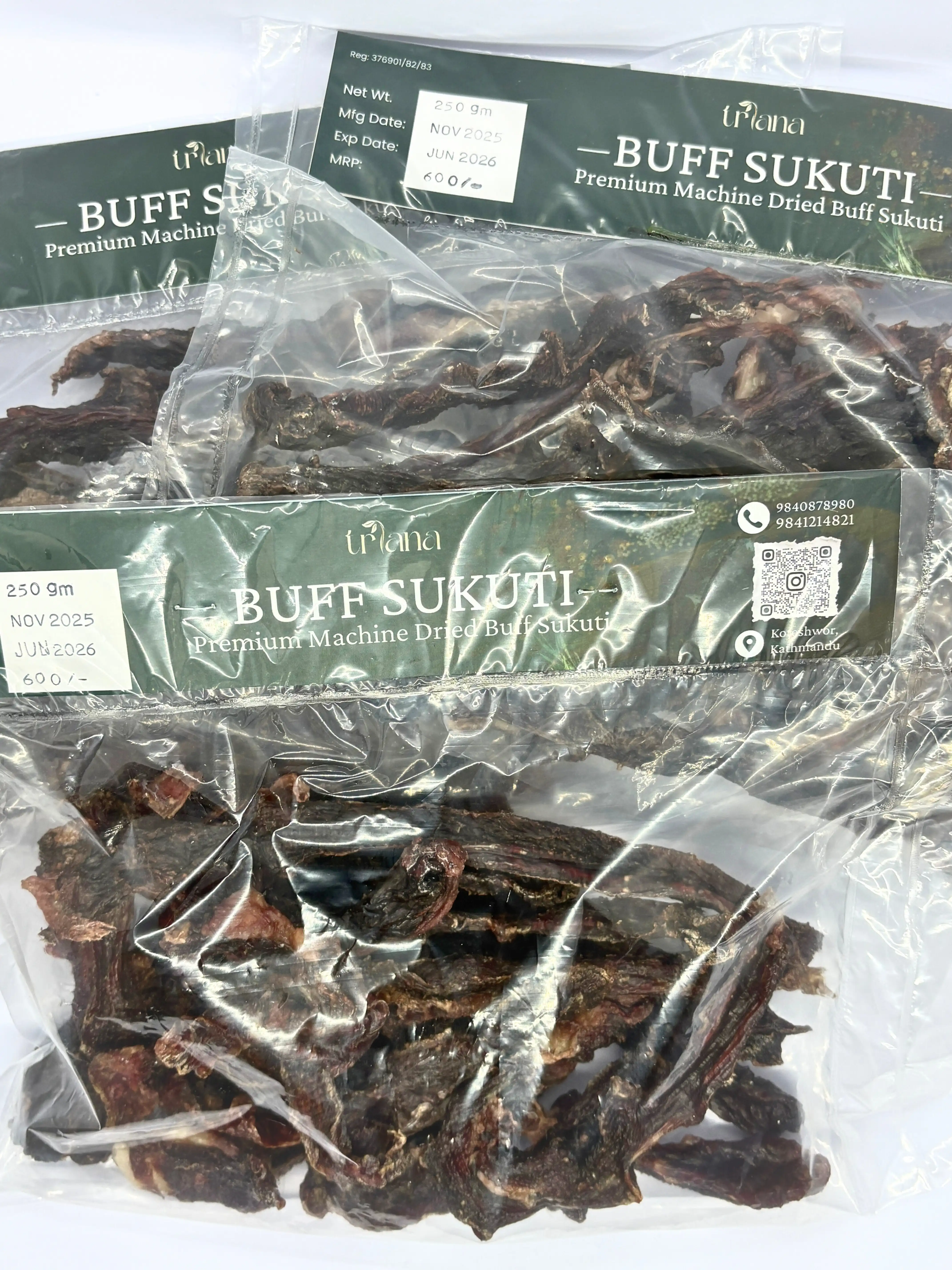 Product image of Buff Sukuti --250gm (Machine Dried)