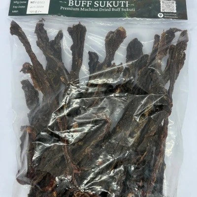 Buff Sukuti --500gm (Machine Dr...