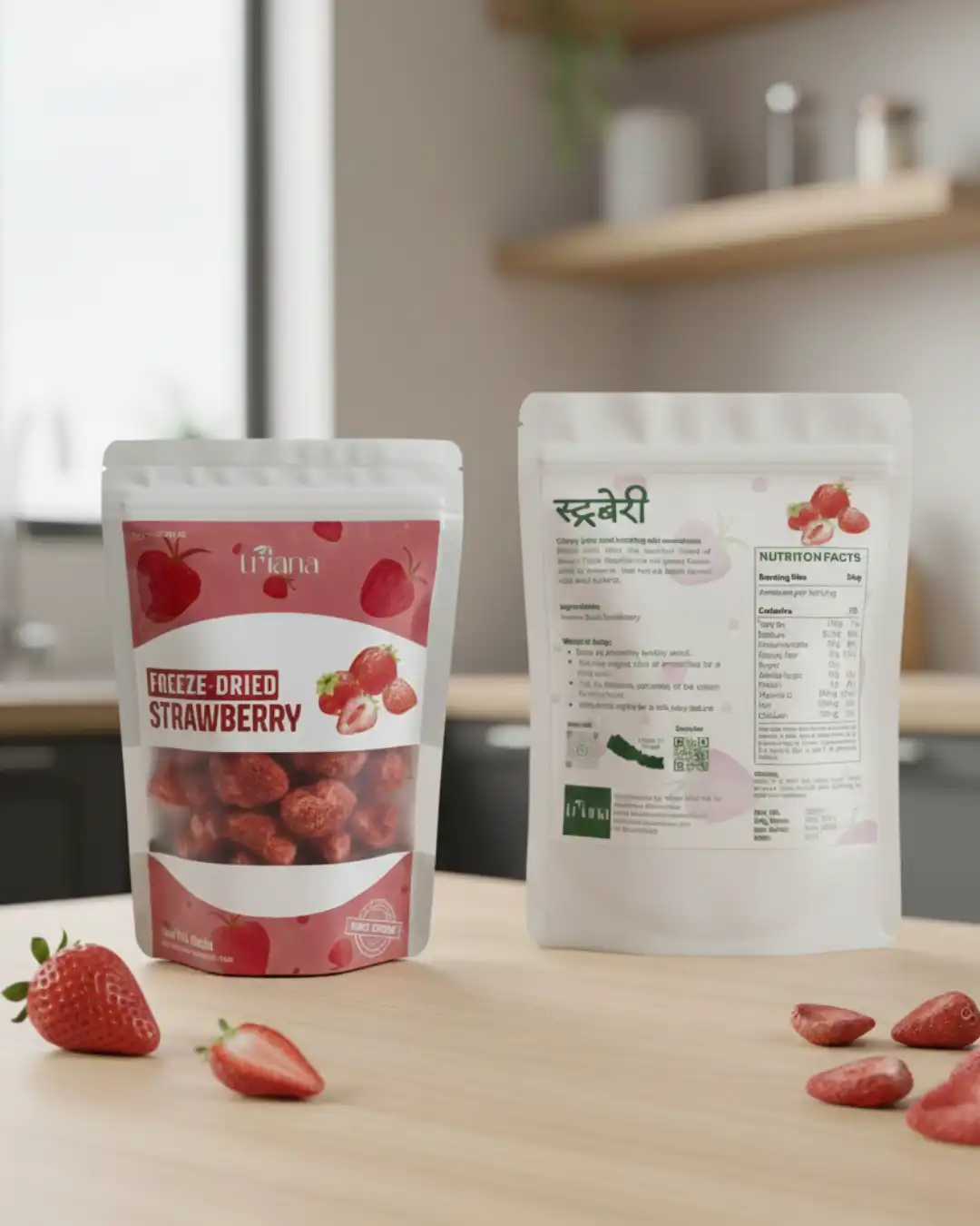 Product image of Freeze Dried Strawberry (30gm)