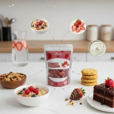 Freeze Dried Strawberry (30gm)