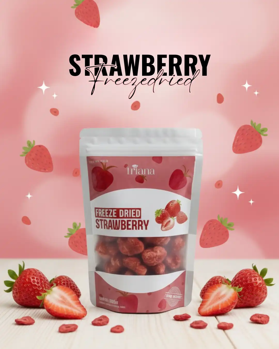 Product image of Freeze Dried Strawberry (30gm)