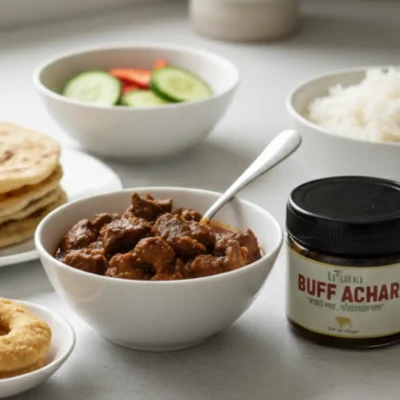 Buff Achar (250gm)