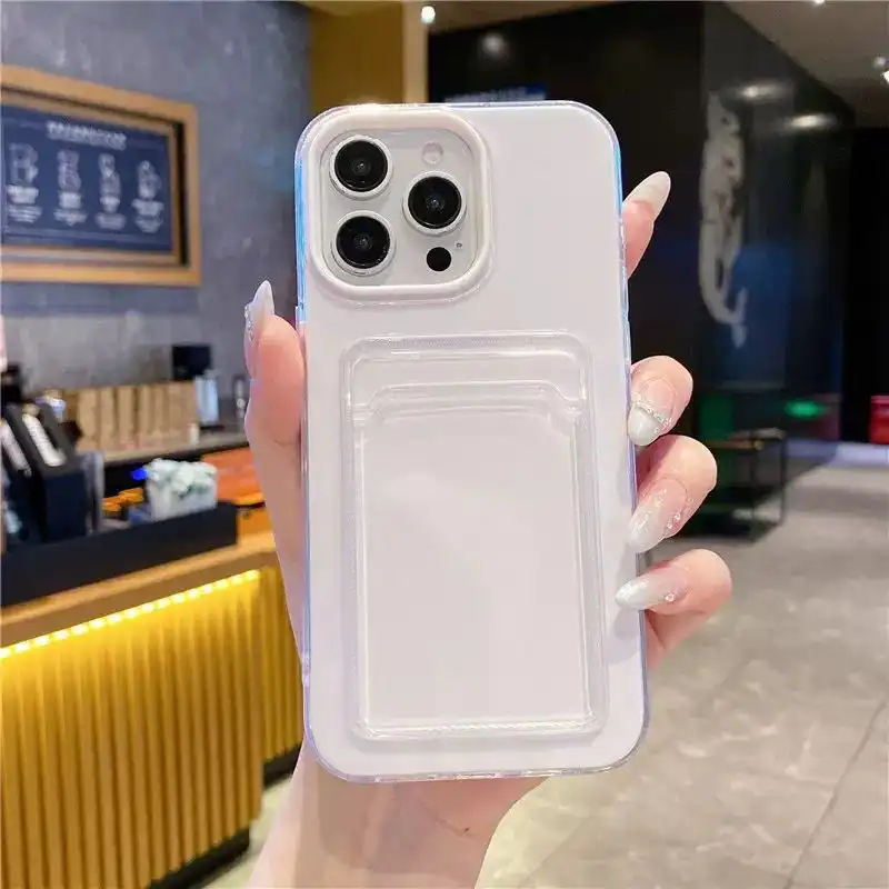 Product image of Transparent Ploraid photo phone case