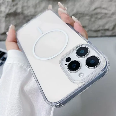 Anti-yellow transparent magsafe...