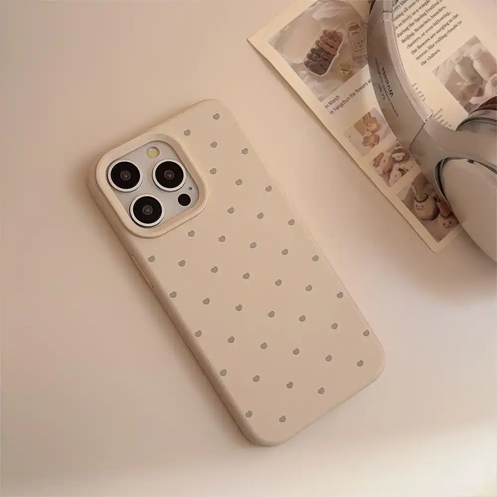 Product image of Silicone Heart print Cream