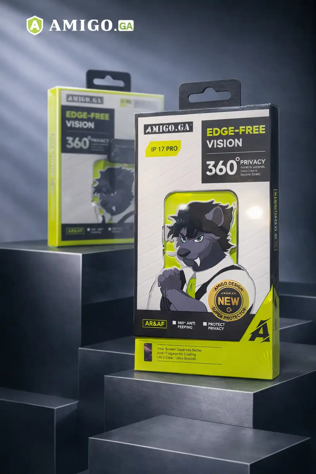 Product image of Amigo AR&AF 360 privacy Screen Protector
