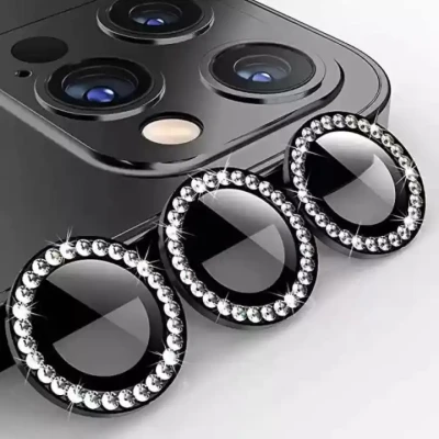 Diamond lens protector