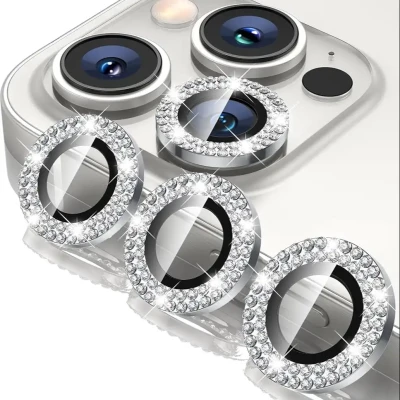 Diamond lens protector