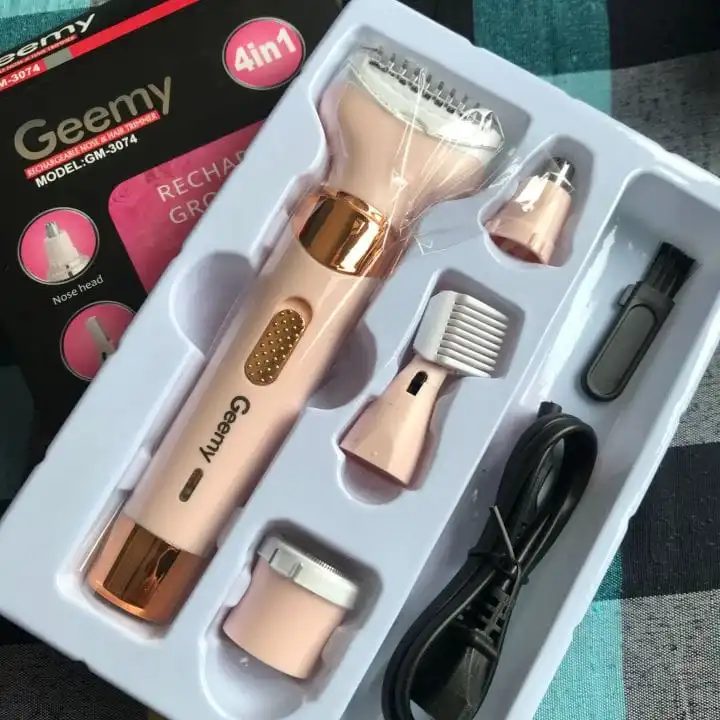 Product image of Geemy GM-3074 4 in 1 Electric Razor for Women – Painless Hair Removal