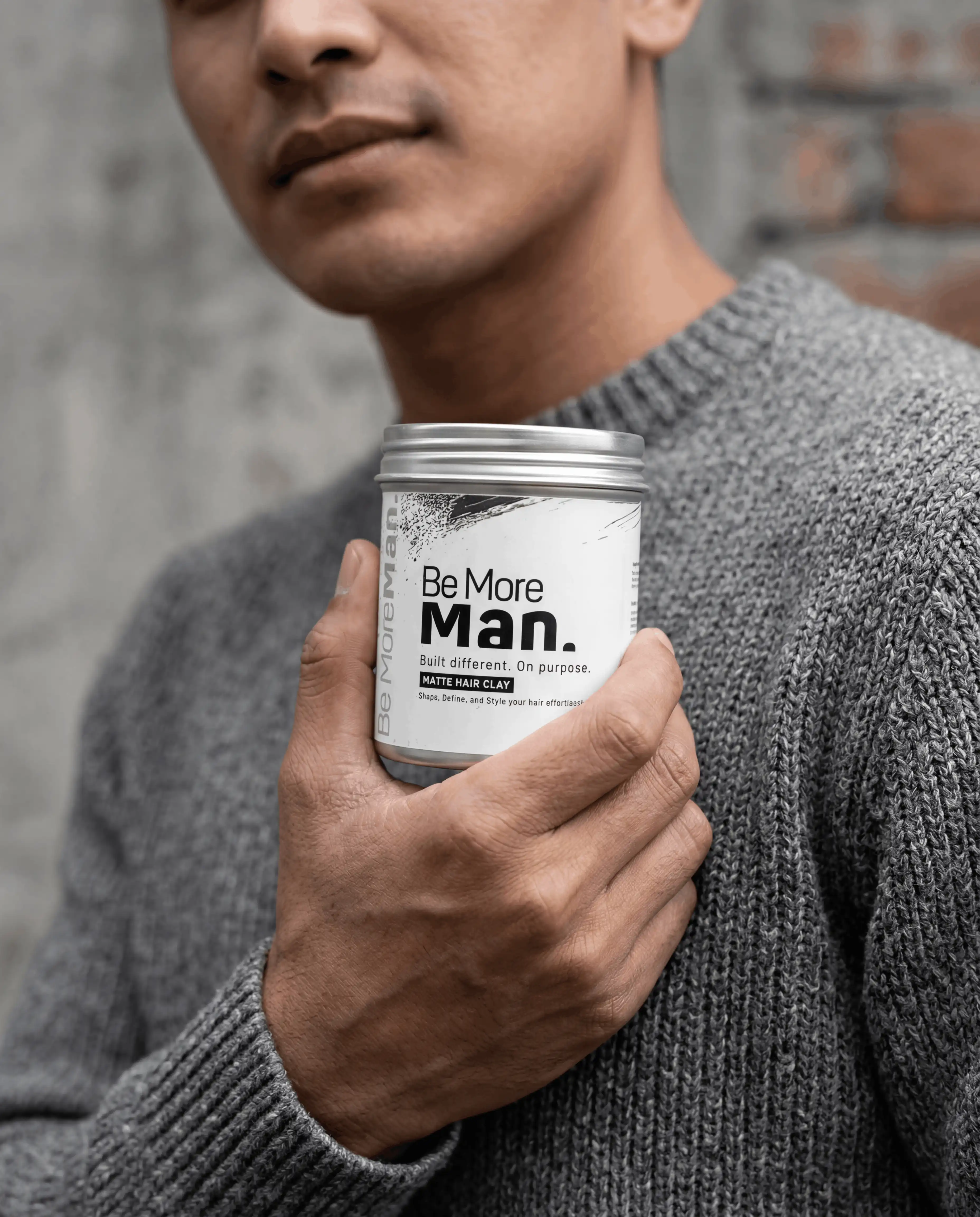 Product image of BeMore Man Matte Hair Clay – Best Hair Clay in Nepal