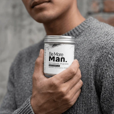 BeMore Man Matte Hair Clay – Be...