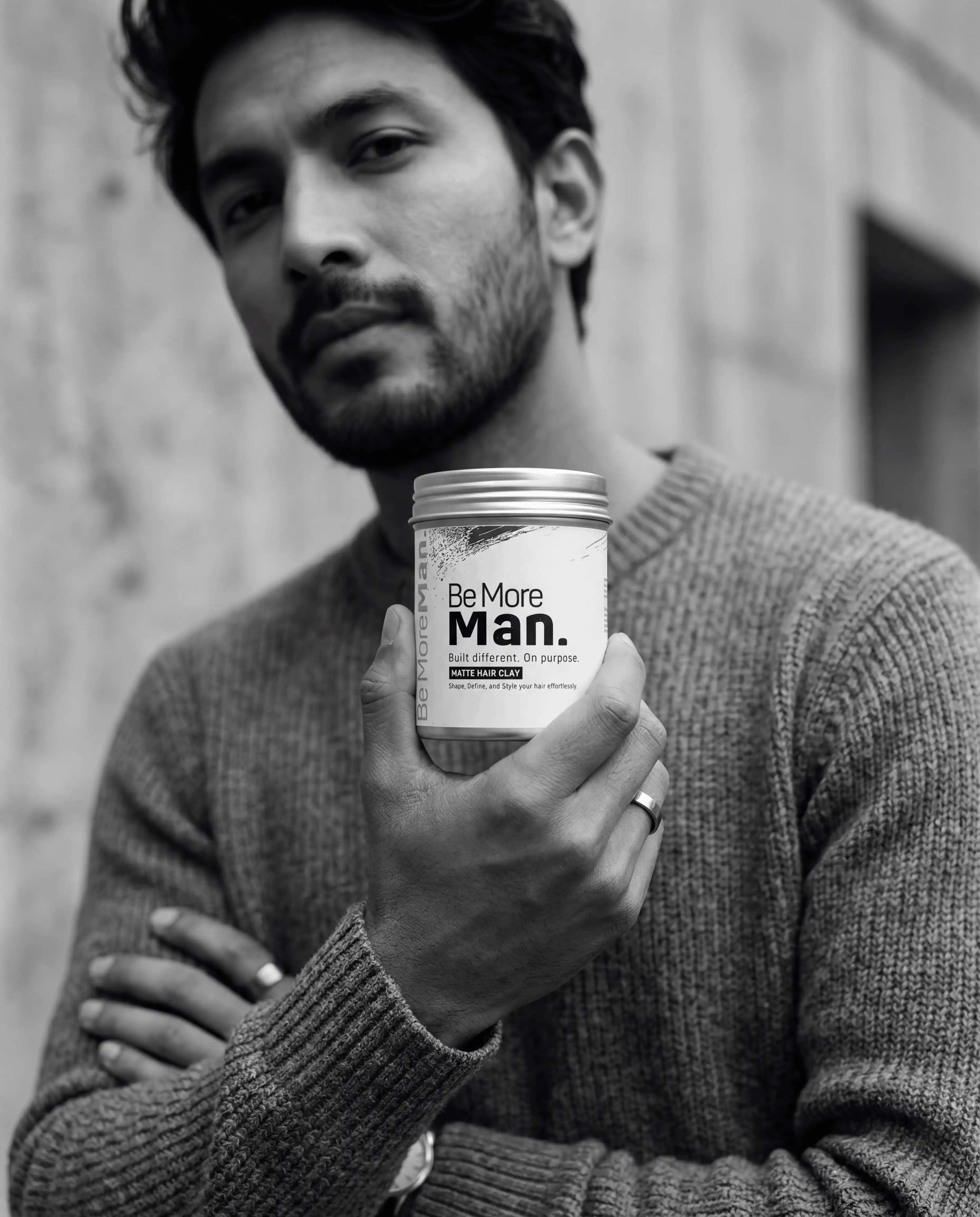 Product image of BeMore Man Matte Hair Clay – Best Hair Clay in Nepal