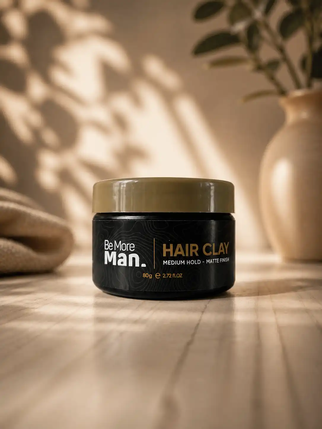 Product image of Matte Hair Clay  From BeMore Man | Best Hair clay in Nepal