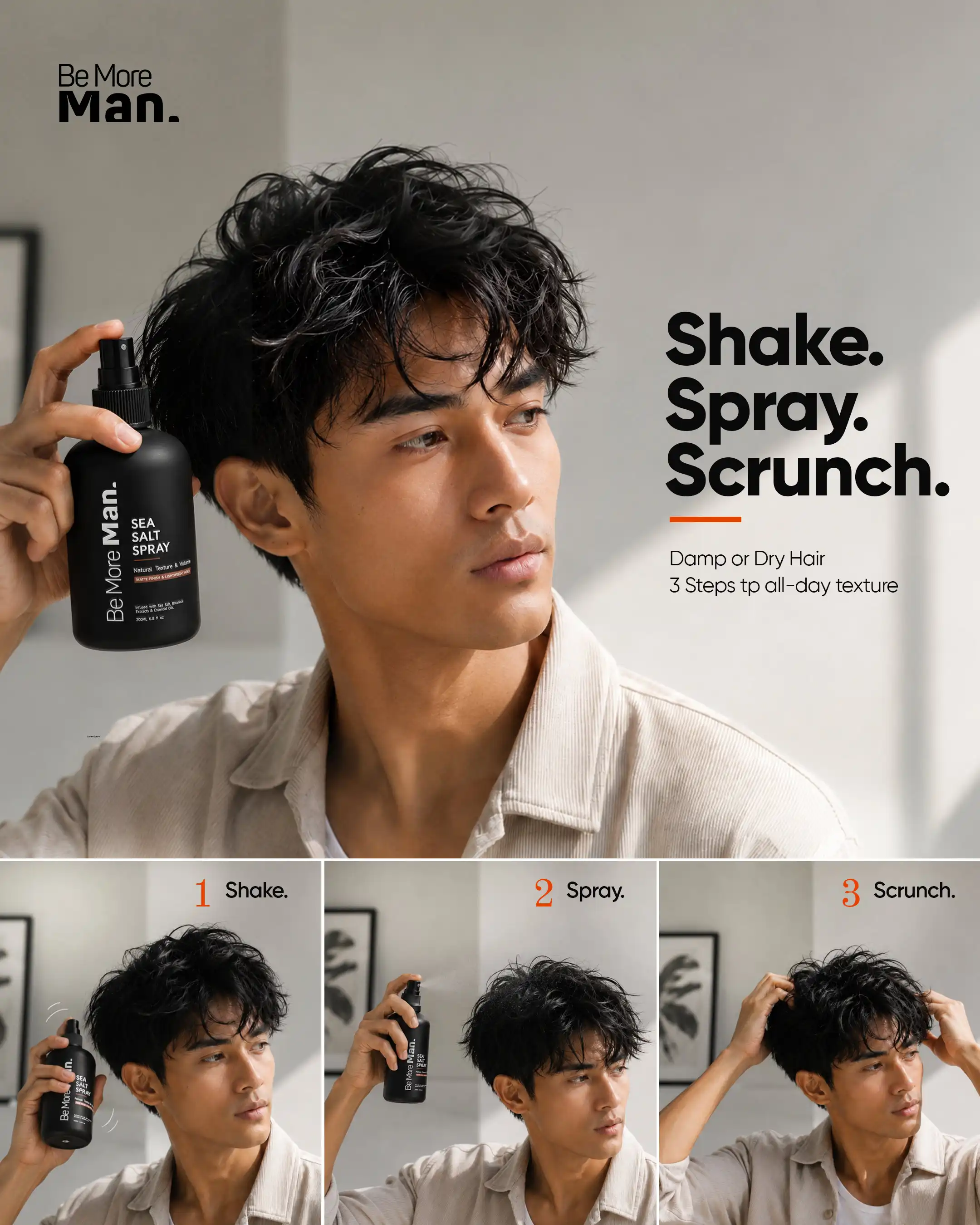 Product image of Sea Salt Spray |  Best Sea Salt Spray in Nepal - BeMore Man