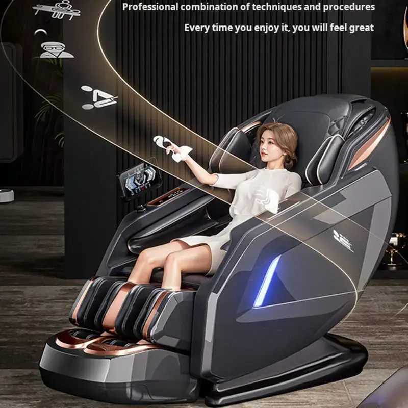 Product image of Full Body Massage Chair / Luxury 8D SL Track Full Body Massage Chair With AI Chip PIQ-F5