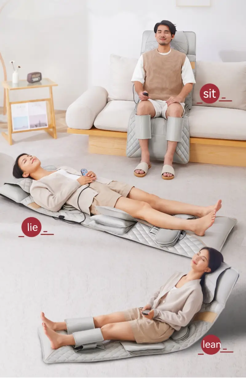 Product image of Full Body Massage Mat with Heat - Electric Vibrating Massager for Pain Relief