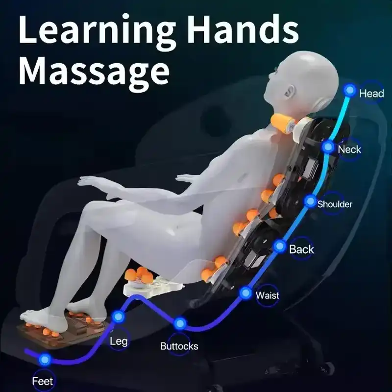 Product image of New Model Full Body Zero Gravity Recliner Massage Chair- PIQ Q3