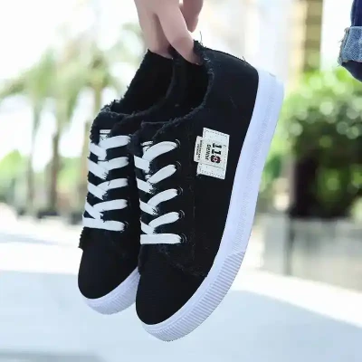 Buy Women's Denim Canvas Sneakers in Nepal