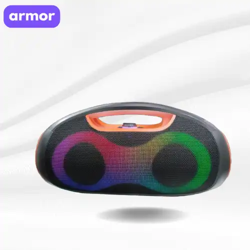 Product image of Armor bass 750 Cordless mic Bluetooth Speaker, 60W Protable wireless Speaker withTWS Connection, RGB Light, IPX5 Waterproof, FM Radio & Type-c Charging
