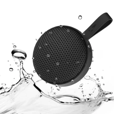 LP V81 Waterproof IP4X Bluetooth speaker Protable Active USB TF BT Stereo Bass sound Circular mini speaker with FM Radio