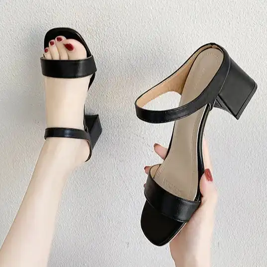 Product image of Women Sandals Comfortable Block Heel Fashion Slippers