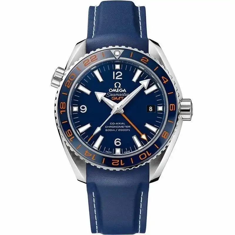 Product image of Omega Seamaster Planet Ocean 600M GMT Premium Replica Watch
