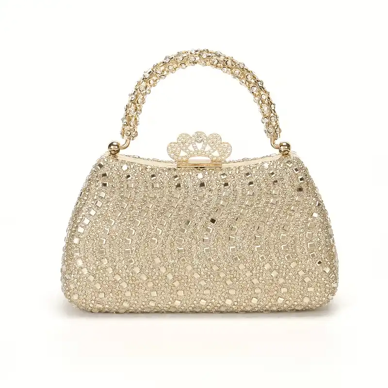 Product image of Luxury Strass Crystal Party Clutch – Elegant Bridal Handbag FSC-00108