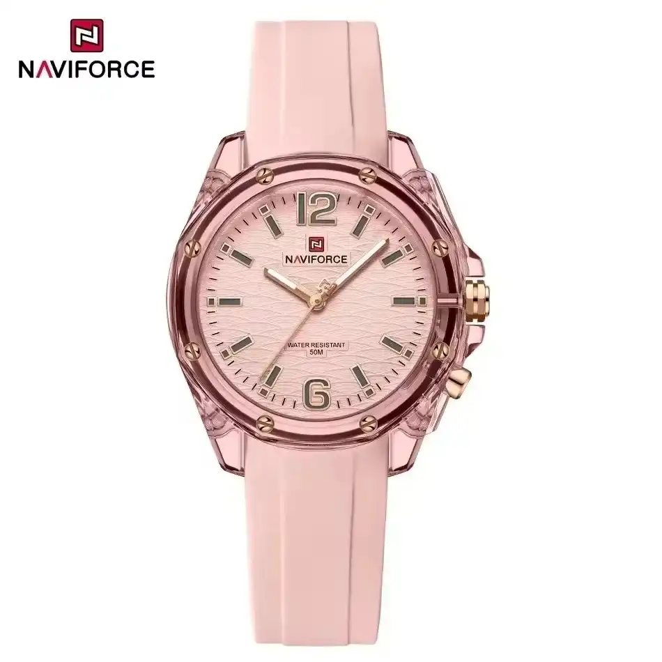 Product image of Naviforce NF6103 women's quartz watch with multiple color variants.