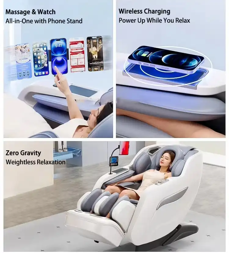 Product image of AI-Powered SL-Track Massage Chair with Zero Gravity & Voice Control MSP-00107