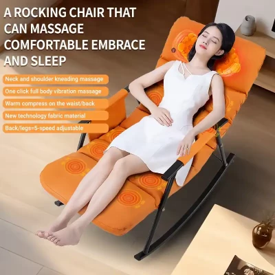Luxury Rocking Massage Chair with Neck Kneading & Heat MSP-00109
