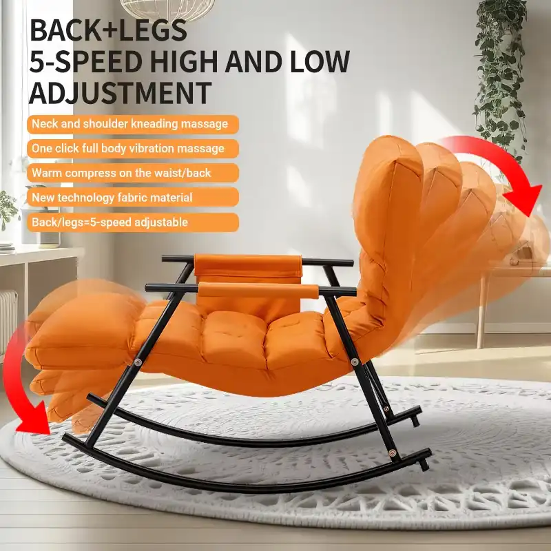 Product image of Luxury Rocking Massage Chair with Neck Kneading & Heat MSP-00109