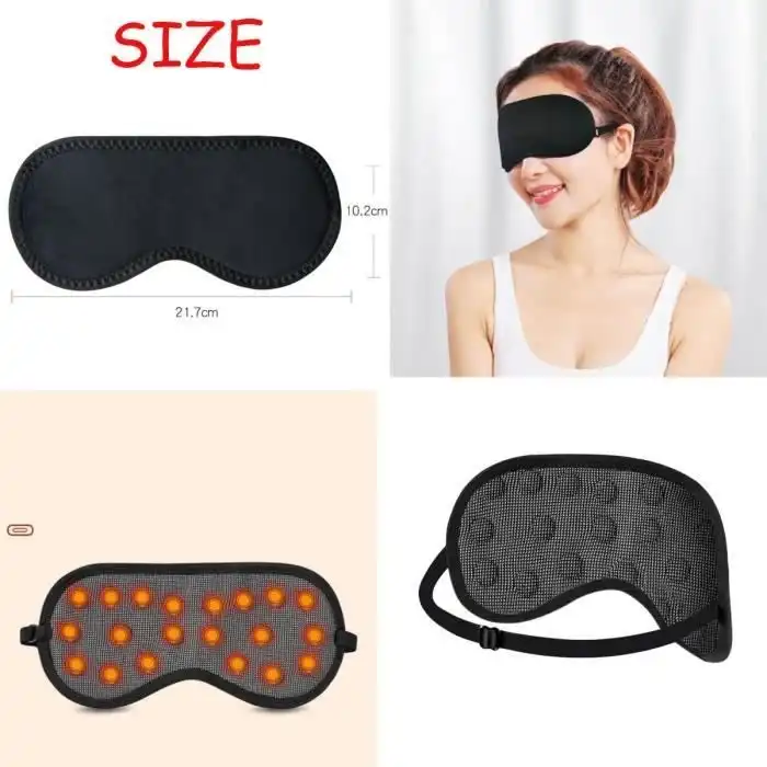 Product image of Magnetic far-infrared sleep eye mask designed to relieve eye fatigue UNC-00502