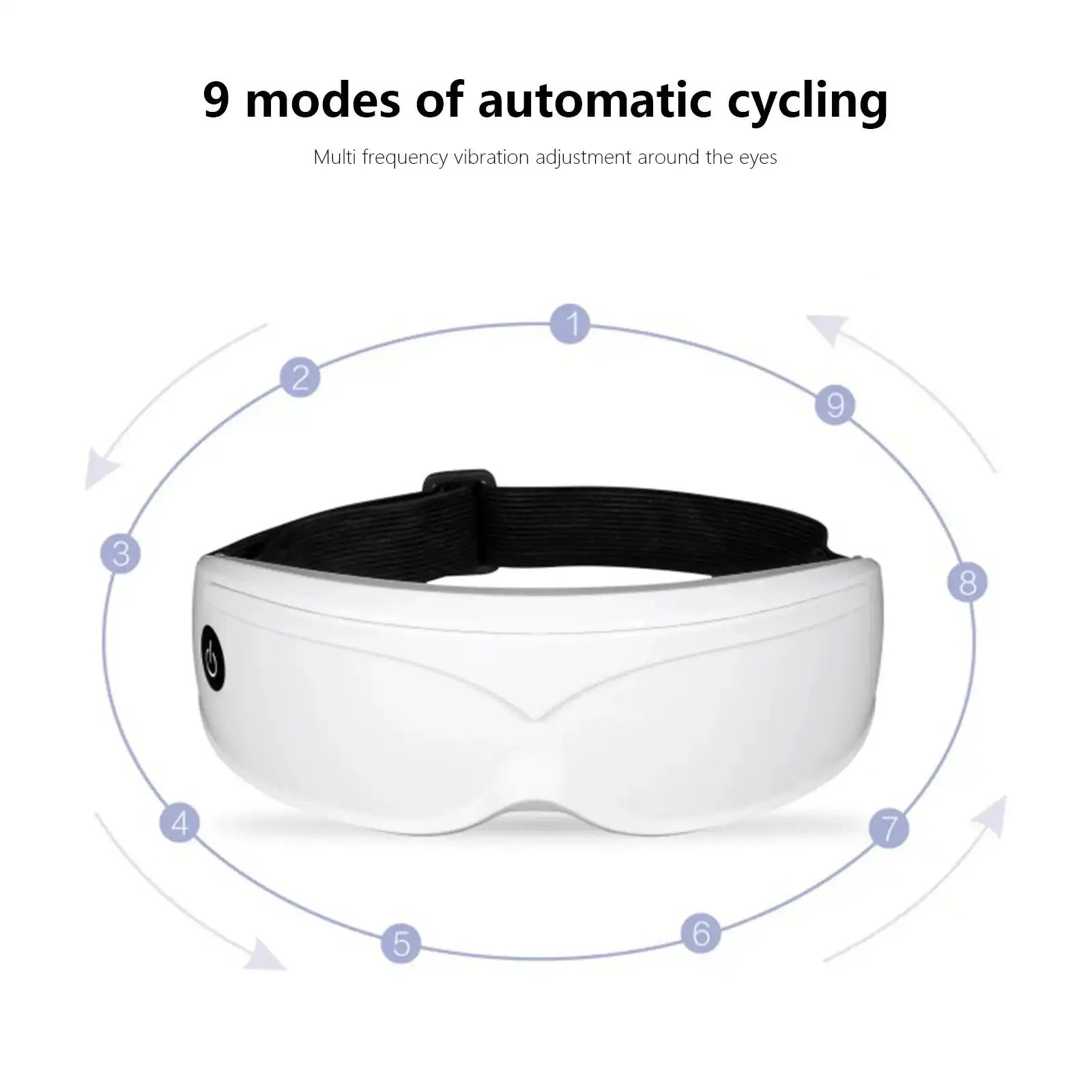 Product image of Smart Electric Eye Massager – Vibrating Thermal Compression Eye Care Device for Stress Relief, Dark Circles, and Improved Sleep  MSP-00110