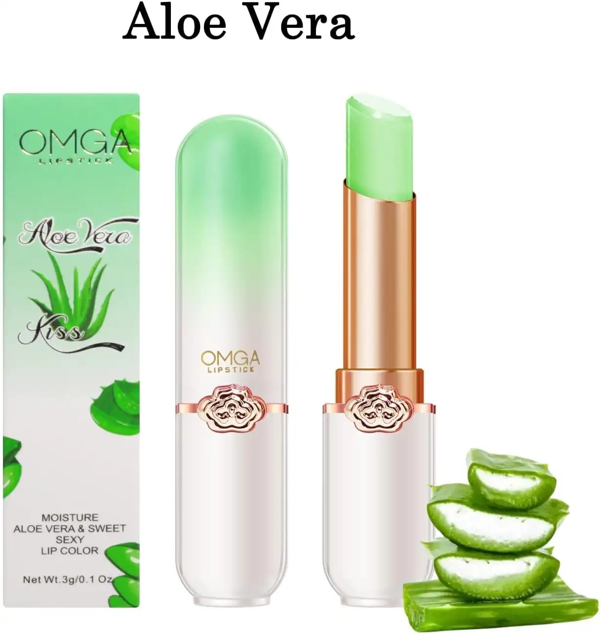 Product image of OMGA Fruit Jelly Lipstick Set,Color Changing Lipstick,Moisturizer Long Lasting Lip Care Lip Balm Magic Lip Gloss Lip Tint Stain Gloss Set for Women FSC-00127