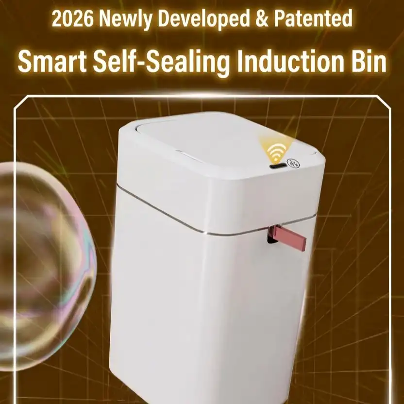 Product image of Pure Hygiene 20L Smart Sensor Automatic Trash Can with Air Pump – Touchless & Waterproof Dustbin HOME-00101