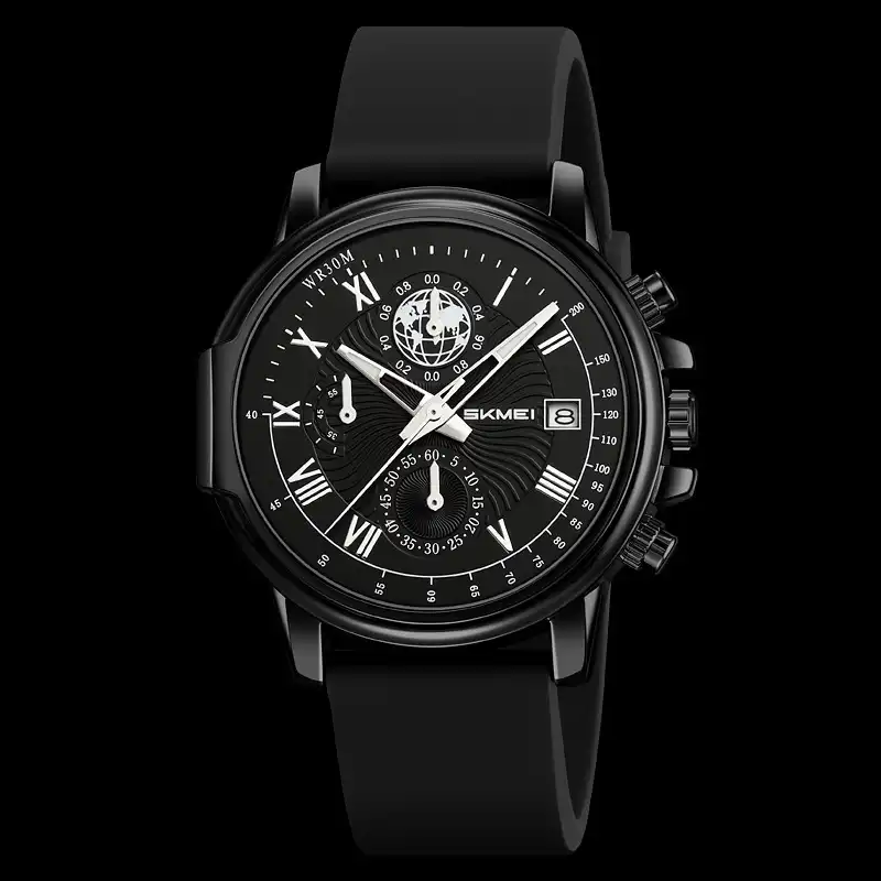 Product image of SKMEI 2468 Men's Luxury Chronograph Quartz Watch - Waterproof Silicone Strap