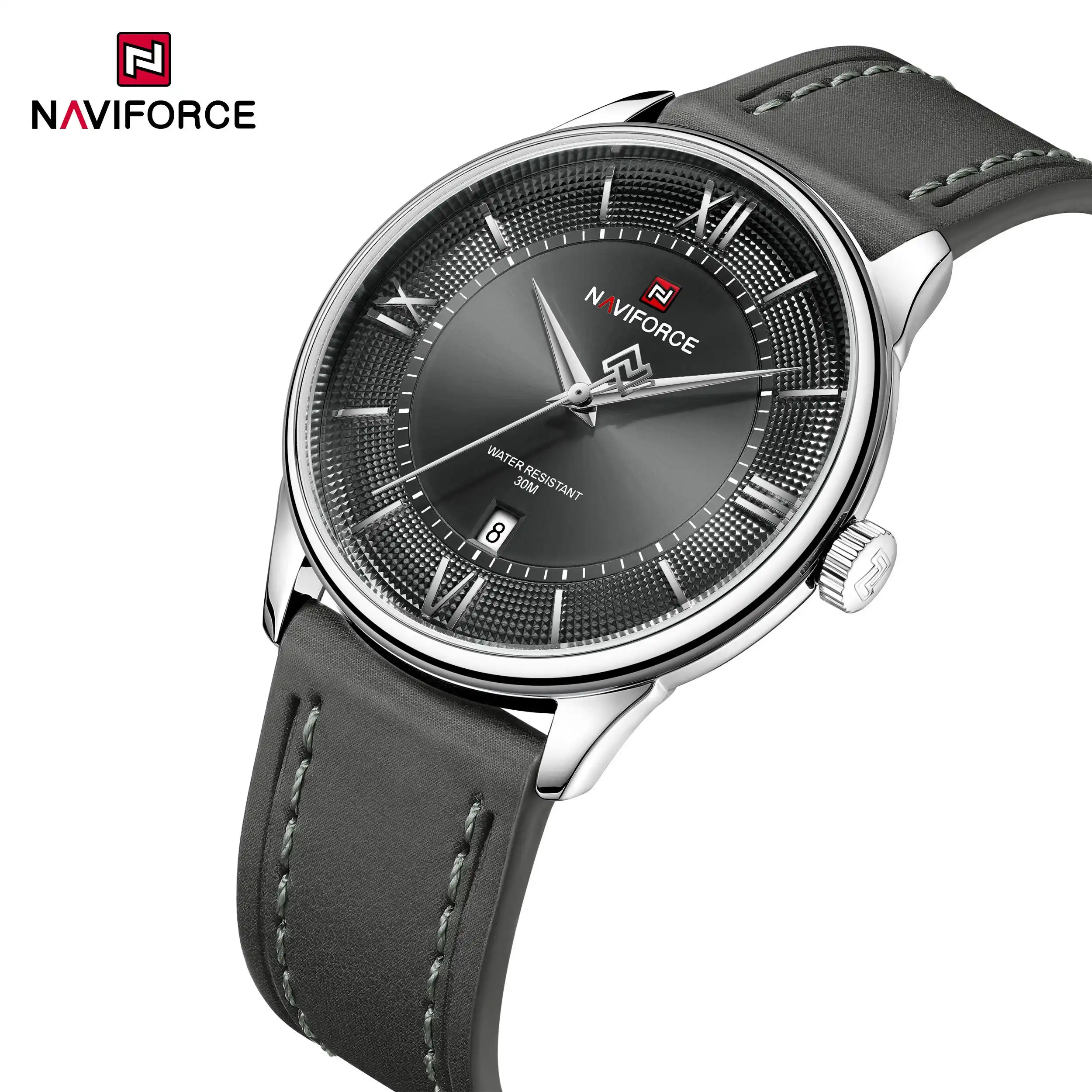 Product image of Naviforce NF9272L Luxury Men's Analog Watch – Genuine Leather Strap & Date Display