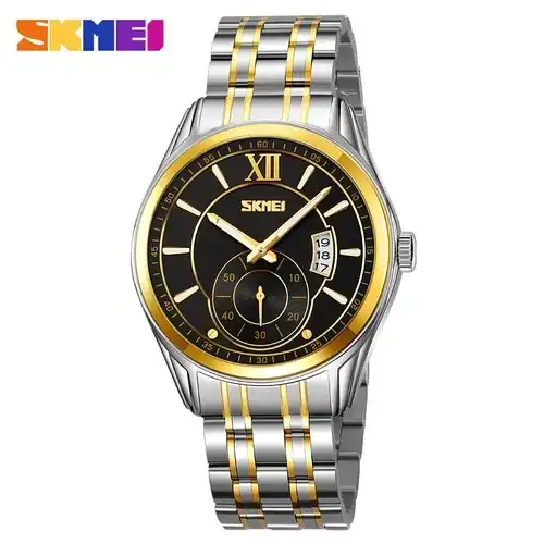 Product image of SKMEI 9319 Men's Business Elegant Quartz Watch - Stainless Steel Silver