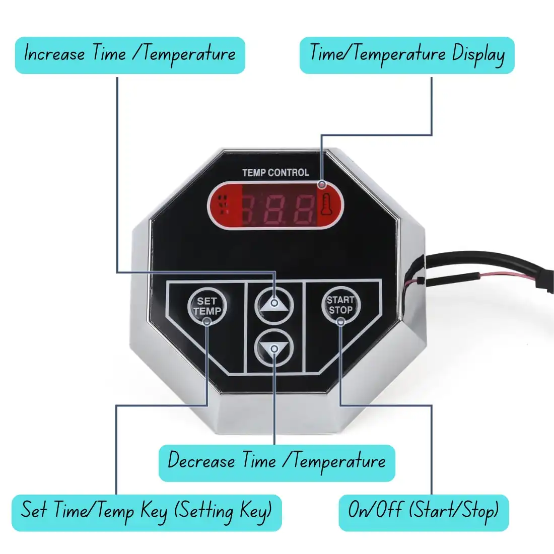 Product image of Sauna Steam Generator Controller ST-135/ FL-131 CON-00102PART1