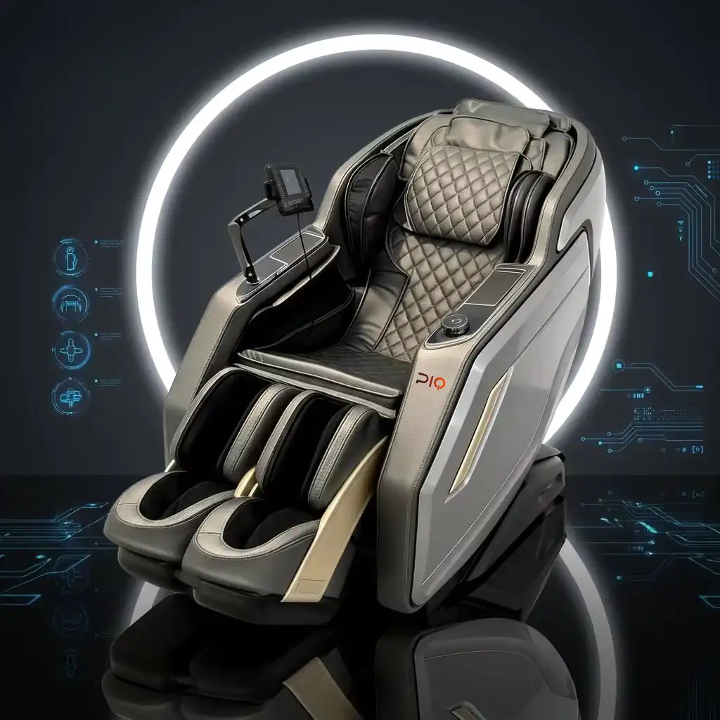 Product image of PIQ A103 Luxury Zero Gravity Full Body Massage Chair with Independent Leg Massager & Voice Control MSP-00115