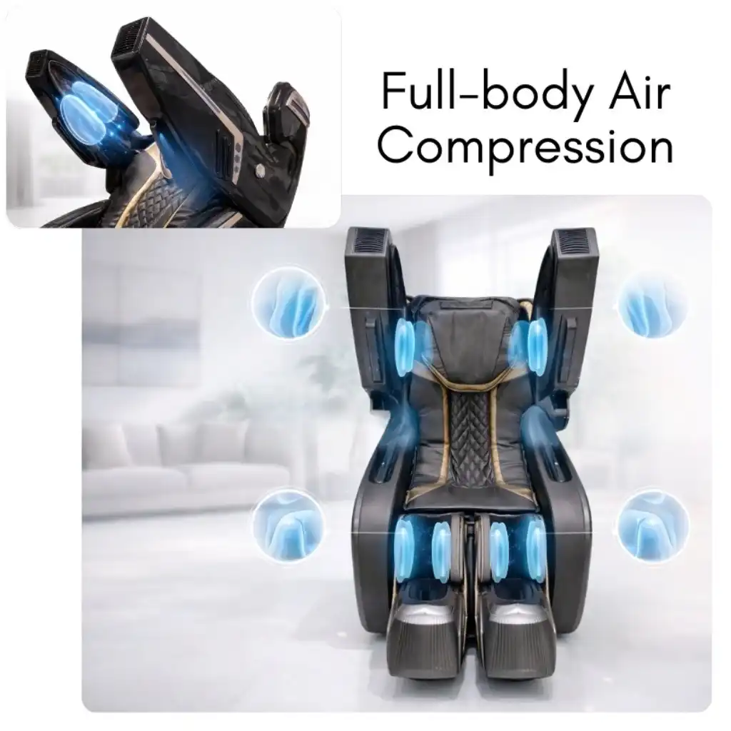 Product image of PIQ ROBO B01 Bumblebee Cybertronic AI Luxury  4D Full Body Massage Chair  Independent Hand & Leg Massage | Zero Gravity |  SL Track | MSP-00114