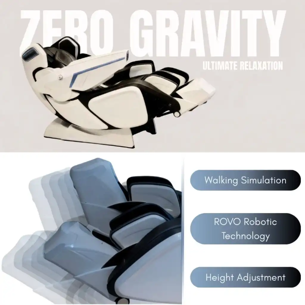 Product image of PIQ ROBO B01 Bumblebee Cybertronic AI Luxury  4D Full Body Massage Chair  Independent Hand & Leg Massage | Zero Gravity |  SL Track | MSP-00114