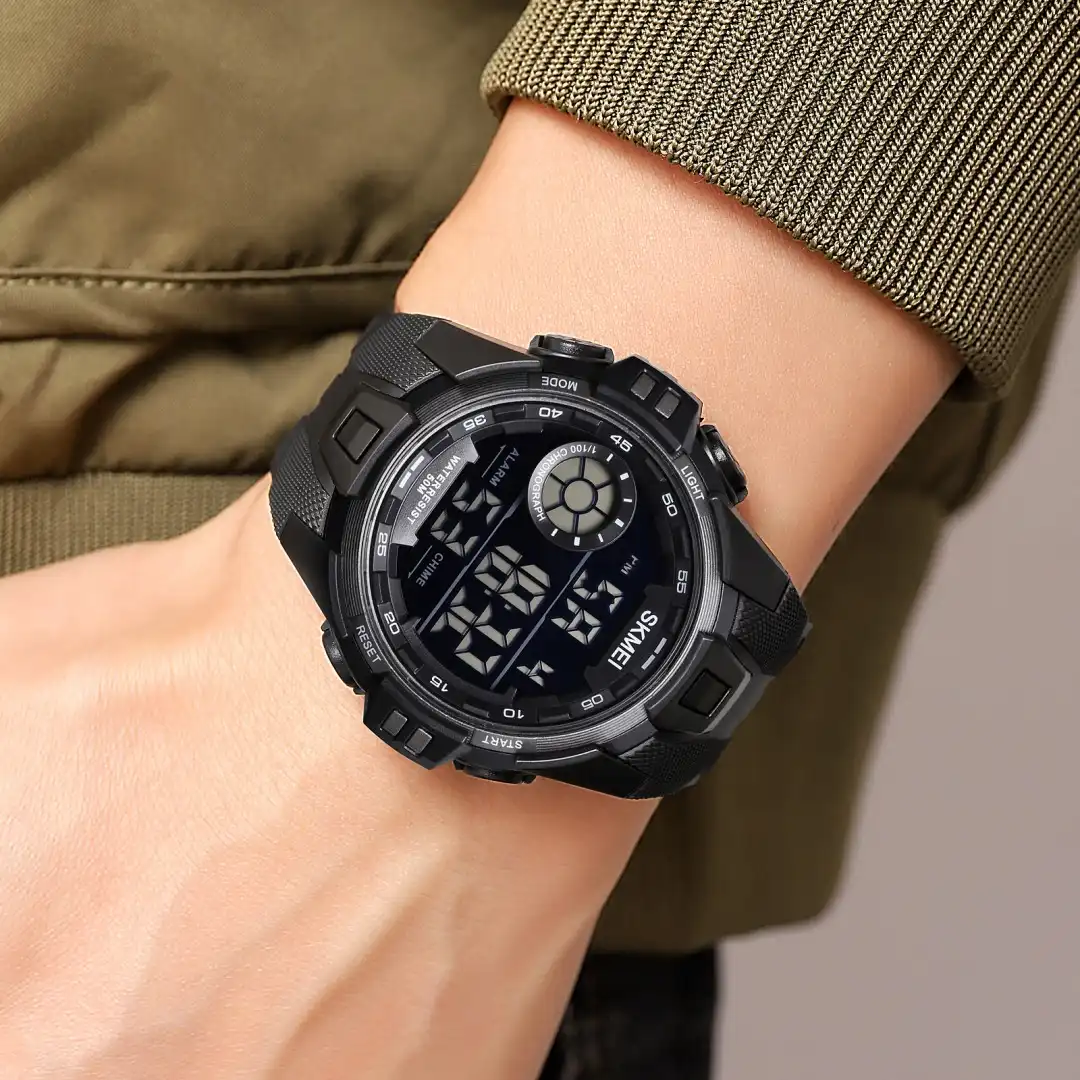 Product image of SKMEI 2123 Men’s Digital Analog Sports Watch – 50M Water Resistant, Dual Time, Resin Strap