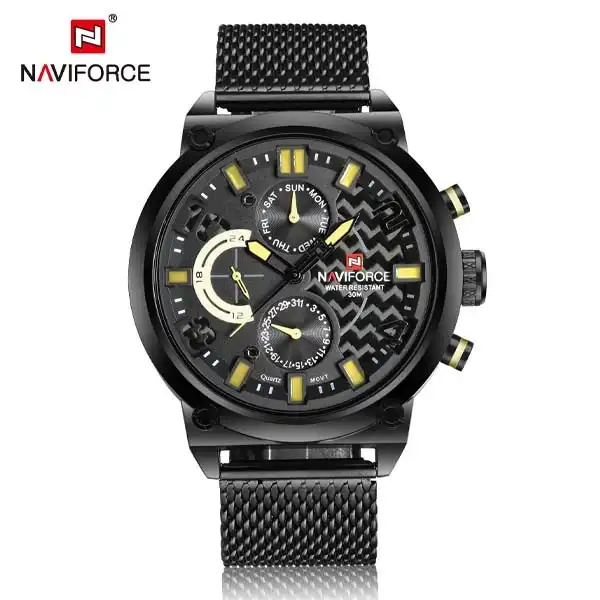 Product image of NF9068L NEVIFORCE Men’s Luxury Quartz Watch | 3ATM Water Resistant Chronograph Style Watch with Japan Seiko Movement
