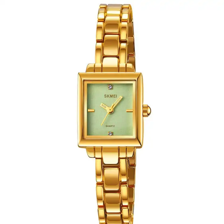 Product image of SKMEI 2315 Small Square Ladies Quartz Watch – Elegant Stainless Steel Wristwatch for Women in Nepal
