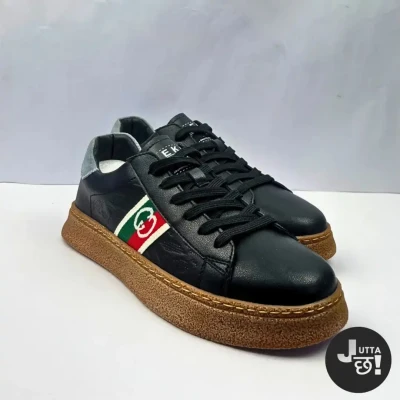 Gucci Label Premium Leather Sho...